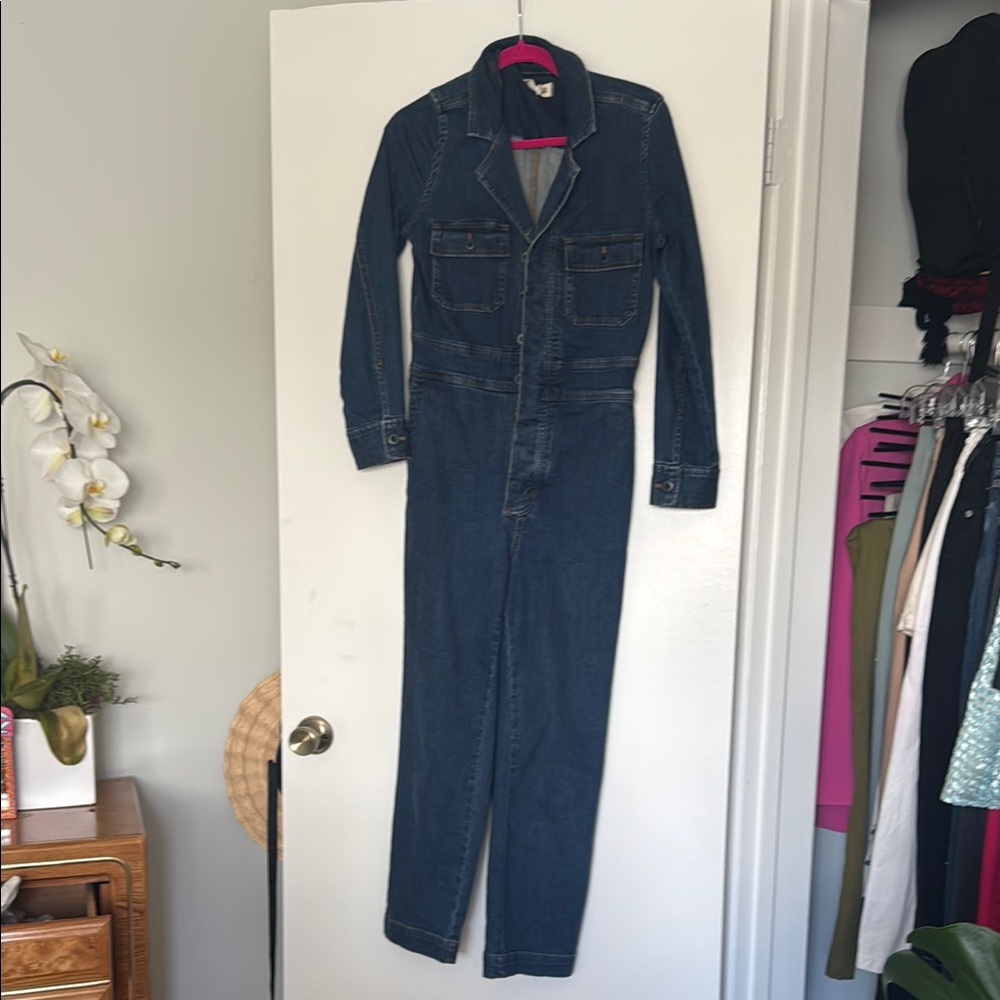 Madewell Denim Jumpsuit - Blue